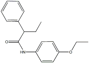 N-(4-ethoxyphenyl)-2-phenylbutanamide 구조식 이미지