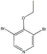 3,5-dibromopyridin-4-yl ethyl ether 구조식 이미지