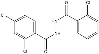 2-chloro-N'-(2,4-dichlorobenzoyl)benzohydrazide Structure