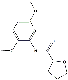 N-(2,5-dimethoxyphenyl)tetrahydro-2-furancarboxamide 구조식 이미지