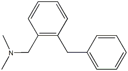 N-(2-benzylbenzyl)-N,N-dimethylamine 구조식 이미지