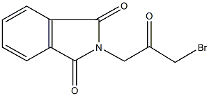 2-(3-bromo-2-oxopropyl)-1H-isoindole-1,3(2H)-dione Structure