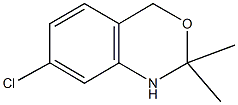 7-chloro-2,2-dimethyl-1,4-dihydro-2H-3,1-benzoxazine Structure