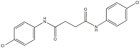 N~1~,N~4~-bis(4-chlorophenyl)succinamide Structure