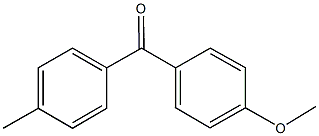 (4-methoxyphenyl)(4-methylphenyl)methanone 구조식 이미지