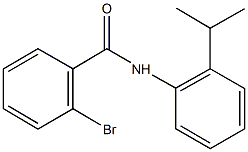 2-bromo-N-(2-isopropylphenyl)benzamide Structure