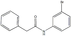 N-(3-bromophenyl)-2-phenylacetamide 구조식 이미지