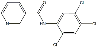 N-(2,4,5-trichlorophenyl)nicotinamide Structure