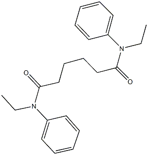 N~1~,N~6~-diethyl-N~1~,N~6~-diphenylhexanediamide 구조식 이미지