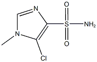 5-chloro-1-methyl-1H-imidazole-4-sulfonamide Structure