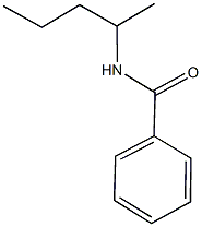 N-(1-methylbutyl)benzamide 구조식 이미지
