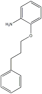 2-(3-phenylpropoxy)phenylamine 구조식 이미지