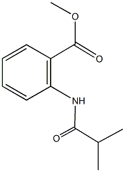 methyl 2-(isobutyrylamino)benzoate Structure