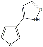 5-thien-3-yl-1H-pyrazole Structure