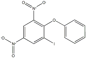 1-iodo-3,5-dinitro-2-phenoxybenzene 구조식 이미지