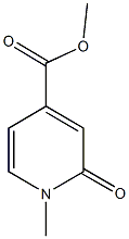 methyl 1-methyl-2-oxo-1,2-dihydropyridine-4-carboxylate 구조식 이미지