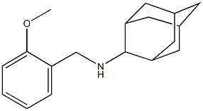 N-(2-methoxybenzyl)-2-adamantanamine Structure