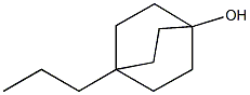 4-propylbicyclo[2.2.2]octan-1-ol Structure