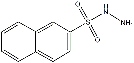 2-naphthalenesulfonohydrazide 구조식 이미지