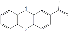 1-(10H-phenothiazin-2-yl)ethanone Structure