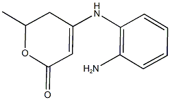 4-(2-aminoanilino)-6-methyl-5,6-dihydro-2H-pyran-2-one 구조식 이미지