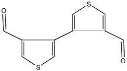 3,3'-diformyl-4,4'-bithiophene 구조식 이미지