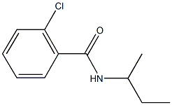 N-(sec-butyl)-2-chlorobenzamide 구조식 이미지