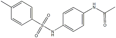 N-(4-{[(4-methylphenyl)sulfonyl]amino}phenyl)acetamide Structure