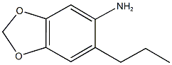 6-propyl-1,3-benzodioxol-5-ylamine 구조식 이미지