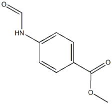 methyl 4-(formylamino)benzoate 구조식 이미지