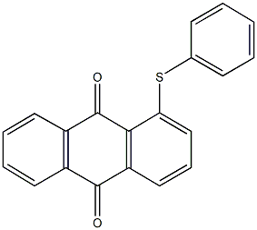 1-(phenylsulfanyl)anthra-9,10-quinone Structure