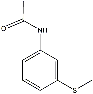 N-[3-(methylsulfanyl)phenyl]acetamide Structure