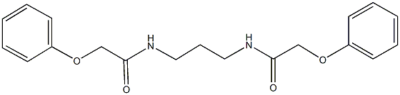 2-phenoxy-N-{3-[(phenoxyacetyl)amino]propyl}acetamide Structure