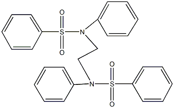 N-phenyl-N-{2-[(phenylsulfonyl)anilino]ethyl}benzenesulfonamide 구조식 이미지