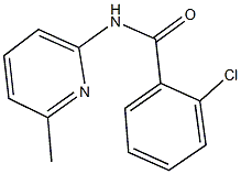 2-chloro-N-(6-methyl-2-pyridinyl)benzamide Structure