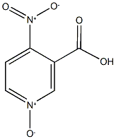 4-nitronicotinic acid 1-oxide Structure