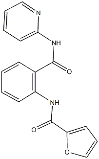 N-{2-[(2-pyridinylamino)carbonyl]phenyl}-2-furamide Structure