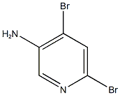 4,6-dibromo-3-pyridinamine Structure