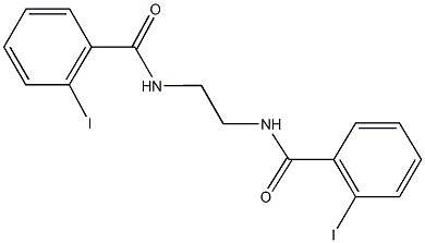 2-iodo-N-{2-[(2-iodobenzoyl)amino]ethyl}benzamide 구조식 이미지