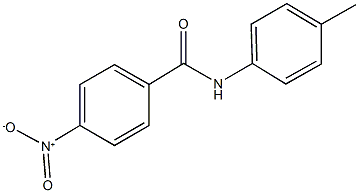 4-nitro-N-(4-methylphenyl)benzamide Structure