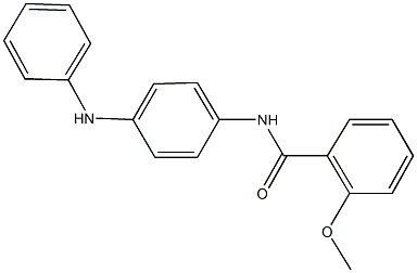 N-(4-anilinophenyl)-2-methoxybenzamide 구조식 이미지