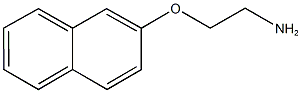 2-(2-naphthyloxy)ethylamine 구조식 이미지