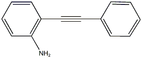 2-(phenylethynyl)aniline Structure