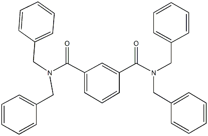 N~1~,N~1~,N~3~,N~3~-tetrabenzylisophthalamide Structure