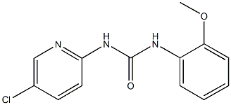 N-(5-chloropyridin-2-yl)-N'-(2-methoxyphenyl)urea Structure