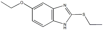 5-ethoxy-2-(ethylsulfanyl)-1H-benzimidazole Structure