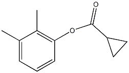 2,3-dimethylphenyl cyclopropanecarboxylate Structure
