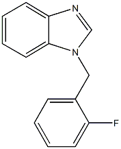 1-(2-fluorobenzyl)-1H-benzimidazole Structure