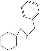 N-benzyl-N-(cyclohexylmethyl)amine Structure