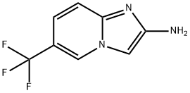 6-(trifluoromethyl)H-imidazo[1,2-a]pyridin-2-amine Structure